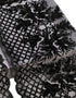 Aurora Blossom Beaded Border Lace Mix and Match - (Black) + Satin (Black)
